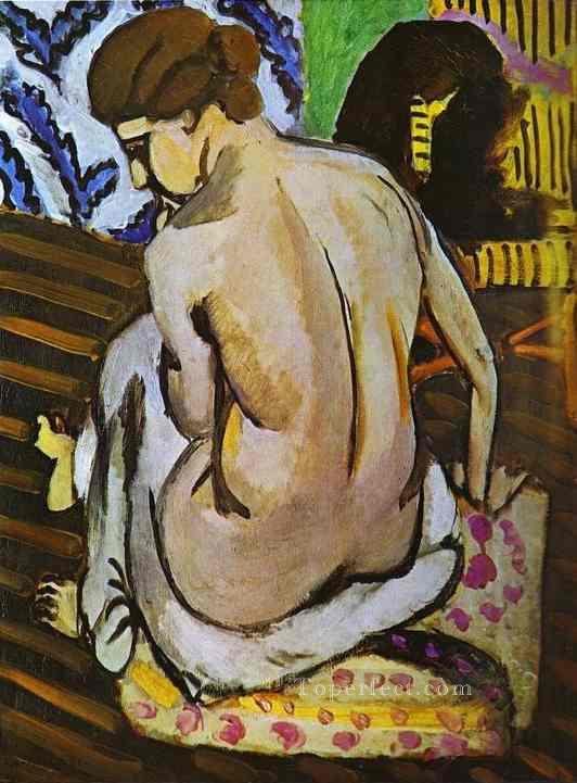 Nude s Back 1918 Fauvist Oil Paintings